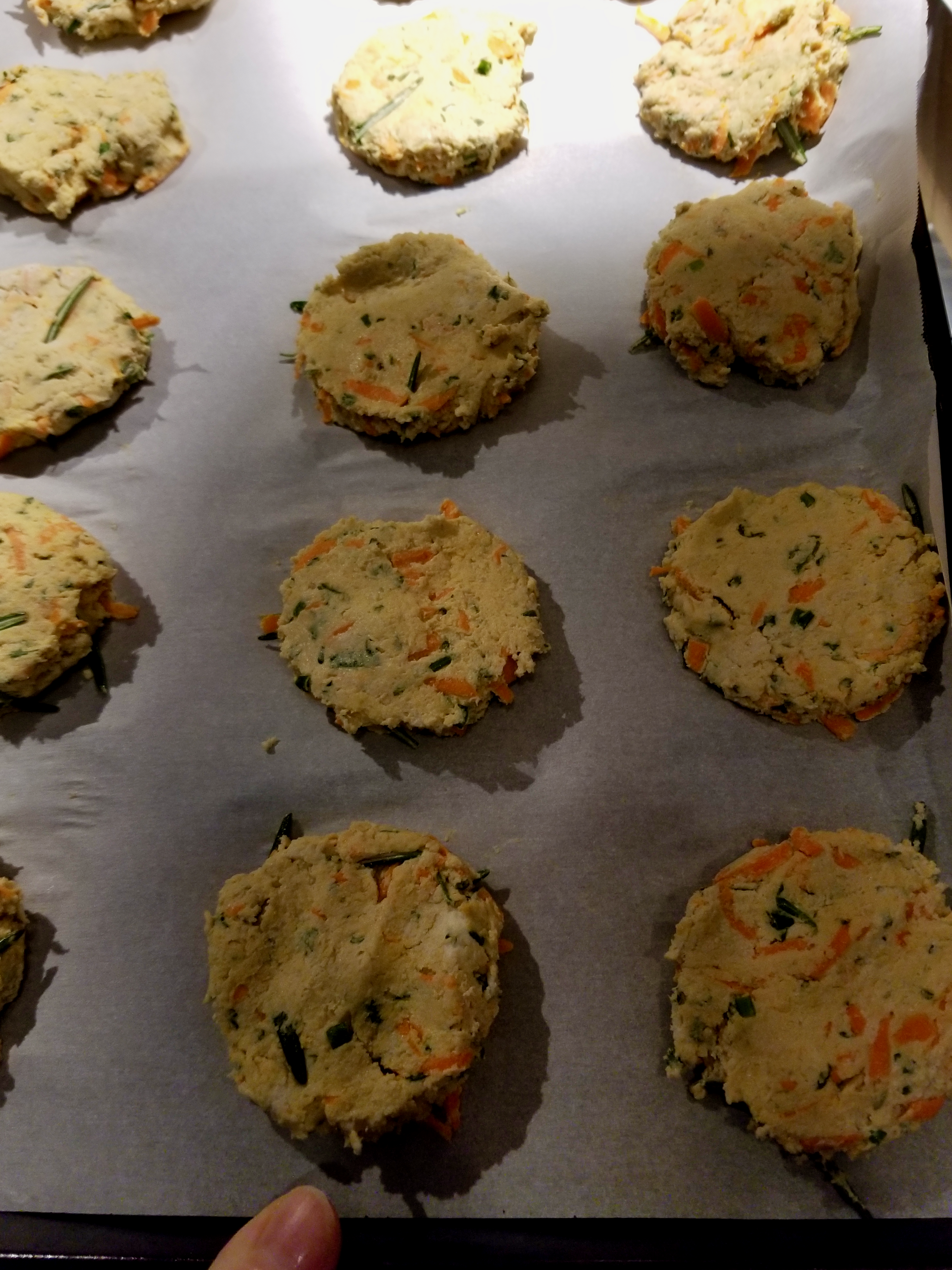 Biscuits Before Baking